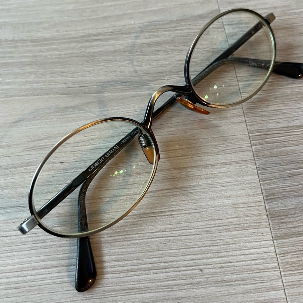 1990 Giorgio Armani glasses frames
